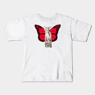 Actress of the Red Butterflies Kids T-Shirt